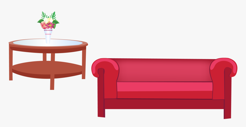 Table In The Living Room Clip Art, HD Png Download, Free Download