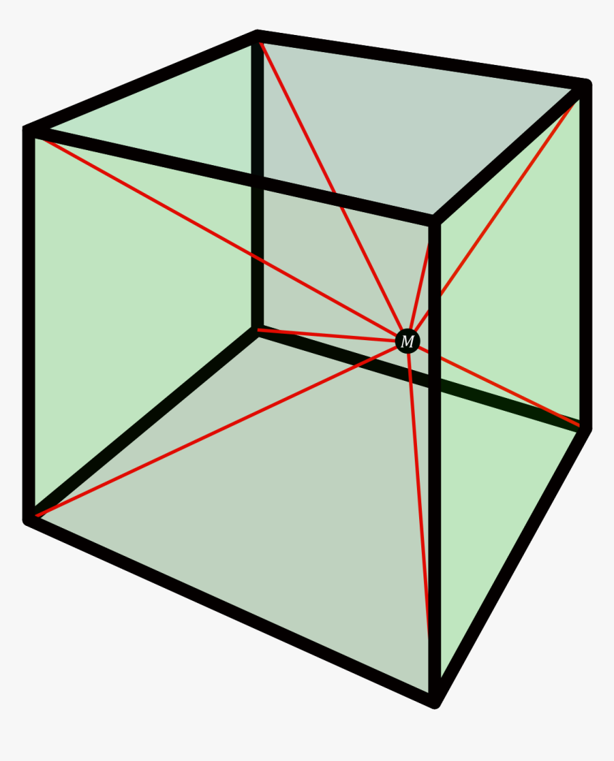 Sezione Cubo Sezionato Da Un Triangolo Equilatero, HD Png Download, Free Download