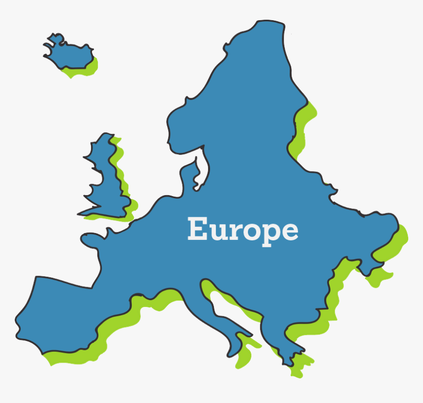 Europe According To British People, HD Png Download, Free Download
