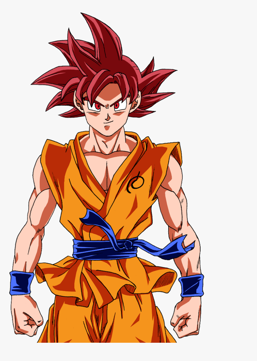 Happy Spooktober From Jbw - Goku Dbs Ssj God, HD Png Download, Free Download