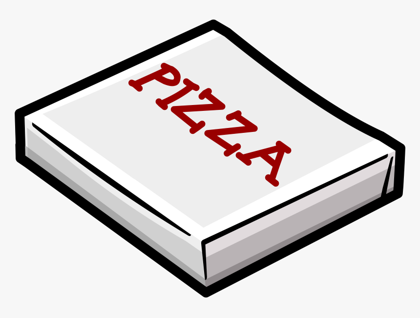 Pizza Box Clipart - Pizza Box Outline Png, Transparent Png, Free Download