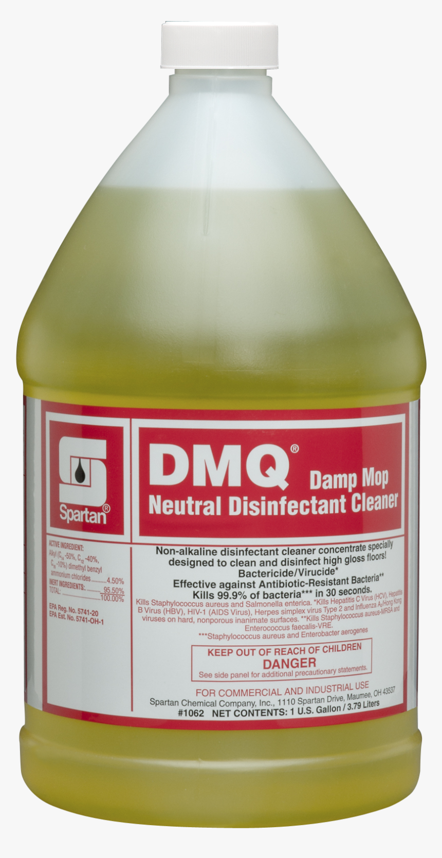 Dmq Damp Mop Neutral Disinfectant Cleaner, HD Png Download, Free Download