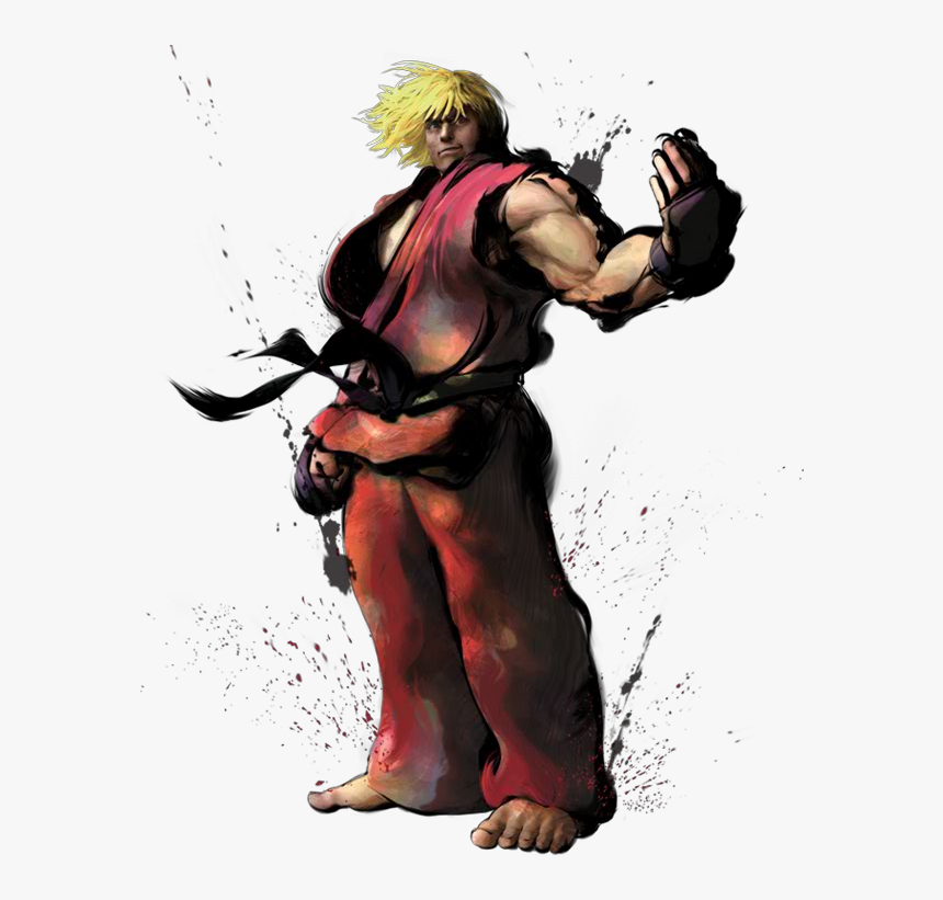 Ken Street Fighter Png , Png Download - Ken Street Fighter Artwork, Transparent Png, Free Download