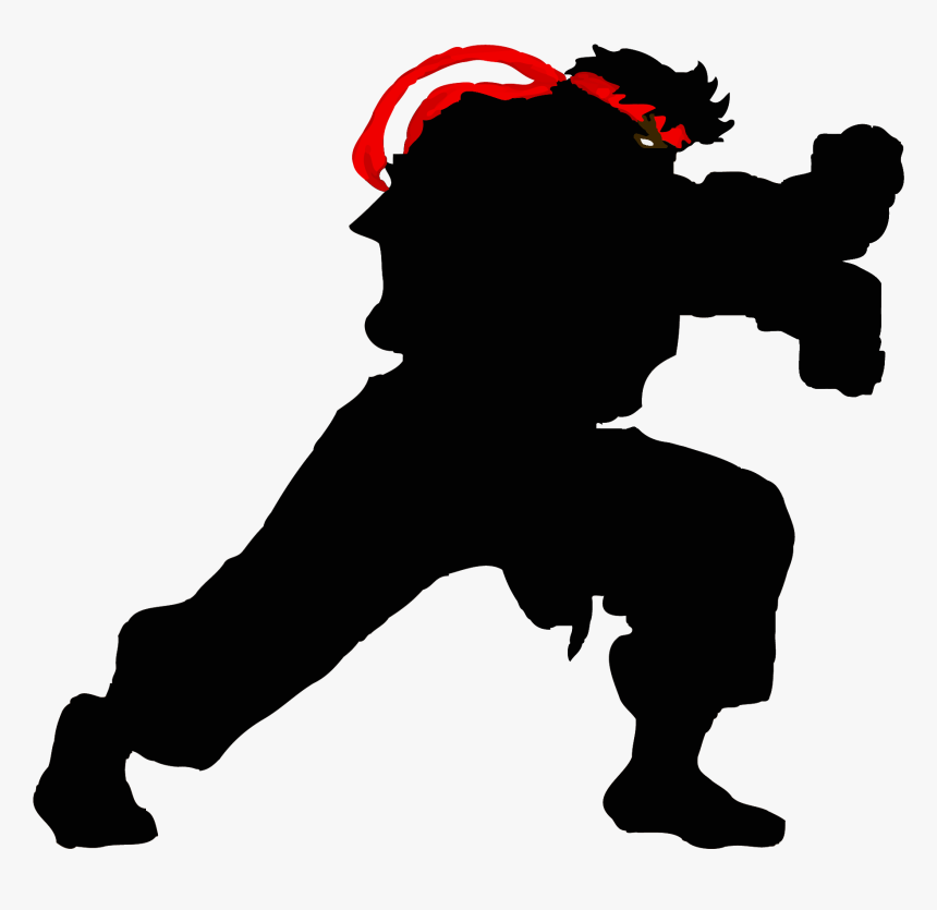 Face The Facts Episode - Street Fighter Ken Silhouette, HD Png Download, Free Download