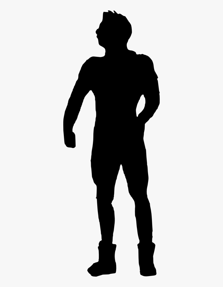 Man Wearing Cowboy Boots Silhouette, HD Png Download, Free Download