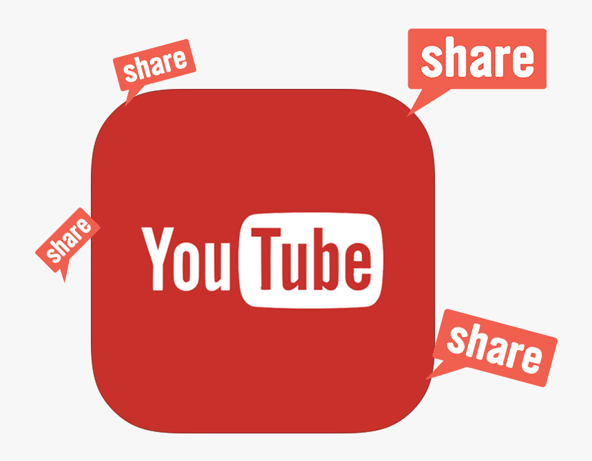 Buy Youtube Shares - Youtube Share Logo Png, Transparent Png, Free Download