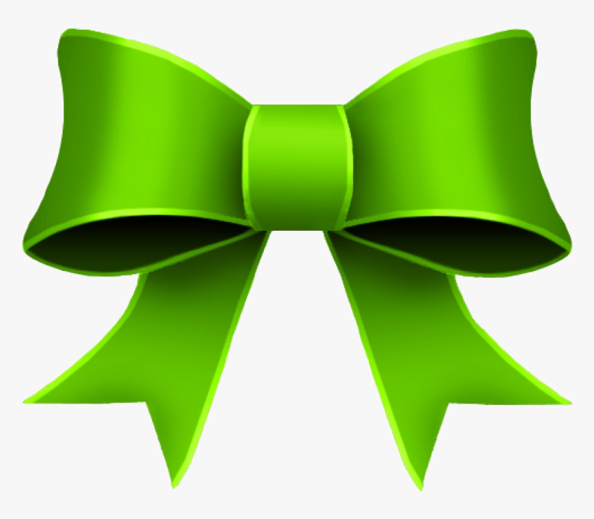 Christmas Bow Clip Art Green Ribbon Clipart Hd Transparent - Transparent Background Pink Bow Png, Png Download, Free Download