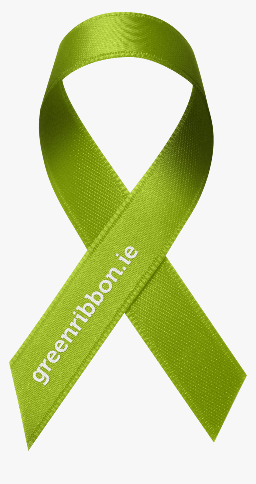 Green Ribbon Png Download Image - Green Ribbon Mental Health Ireland, Transparent Png, Free Download