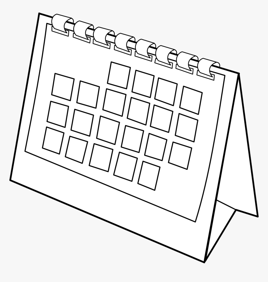 Calendar White Clipart, HD Png Download, Free Download