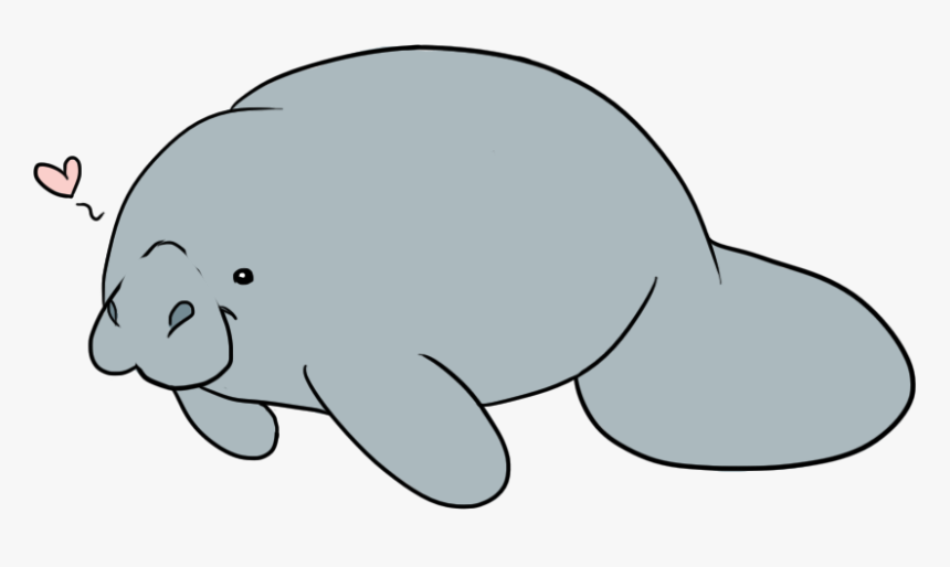 Manatee Clipart Free Images - Manatee Clip Art, HD Png Download, Free Download