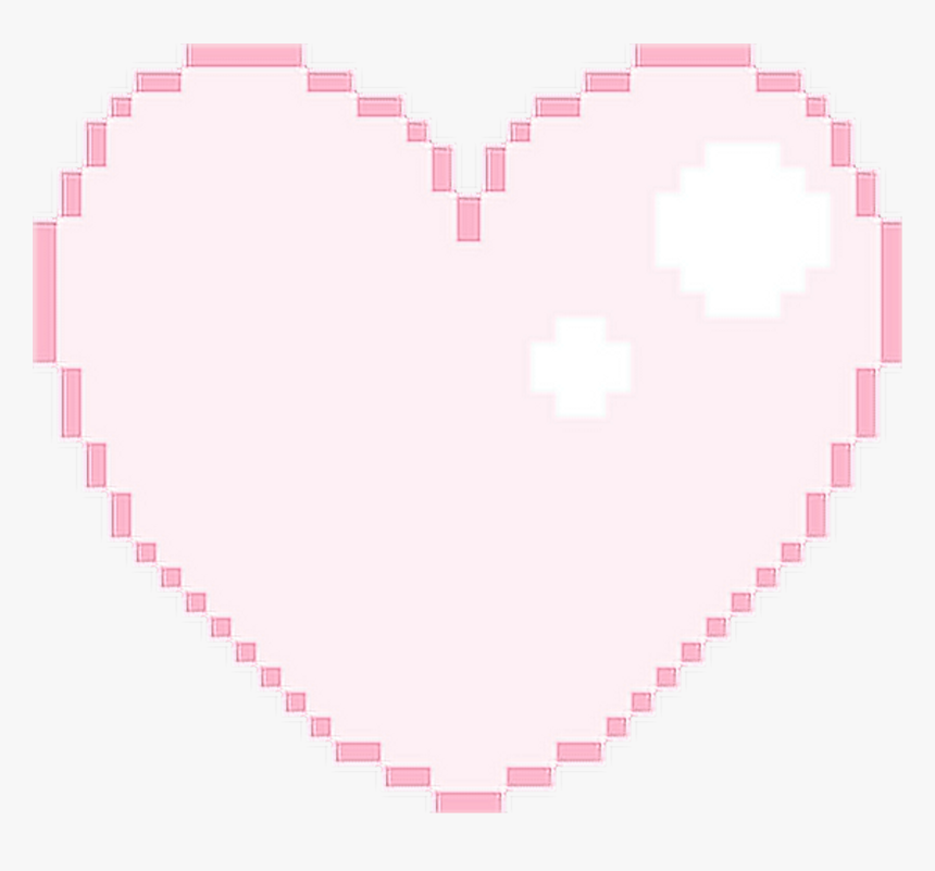 Kawaii Pixel Art Transparent , Png Download - Pastel Pink Heart Transparent, Png Download, Free Download