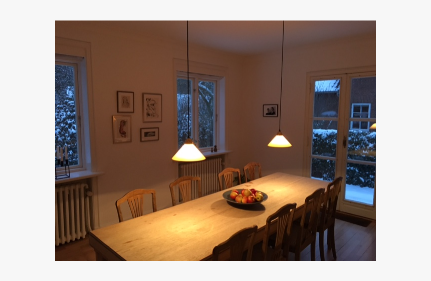 Big Old House, Big Garden In Copenhagen City - Kitchen & Dining Room Table, HD Png Download, Free Download