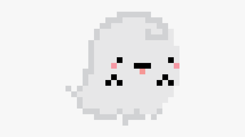 Kawaii Pixel Ghost Stickers Messages Sticker-3 - Sans Blue Eye Gif, HD Png Download, Free Download