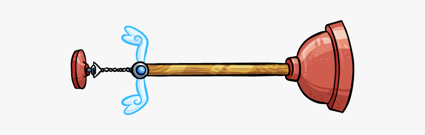 Plunger Png Photo - Mighty Magiswords Plunger Magisword, Transparent Png, Free Download