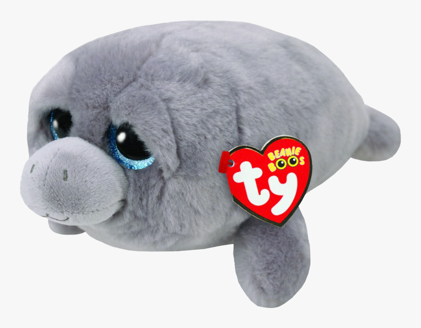 Transparent Manatee Png - Beanie Boos Sea Animals, Png Download, Free Download