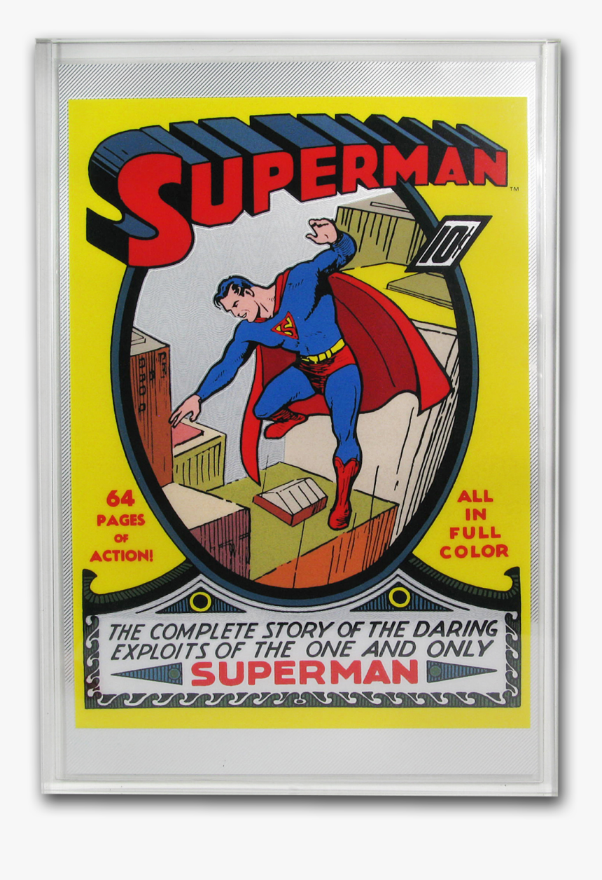 Superman No 1 Cover Hd Png Download Kindpng