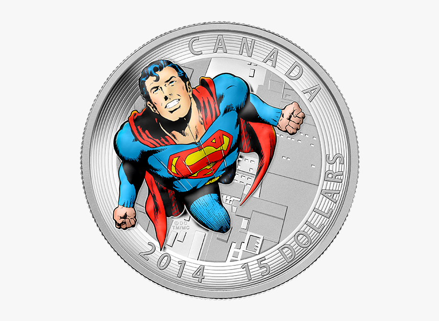 Canadian Mint Superman Coin, HD Png Download, Free Download