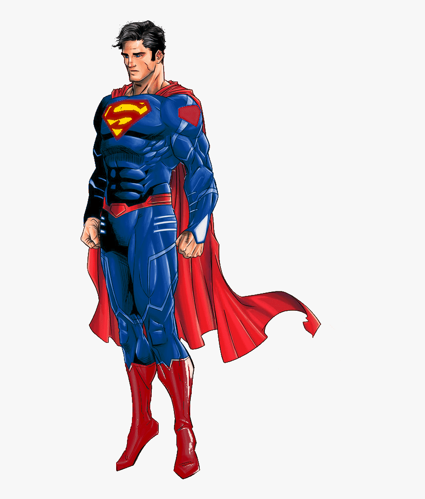 Superman - Transparent Comic Superman Png, Png Download, Free Download