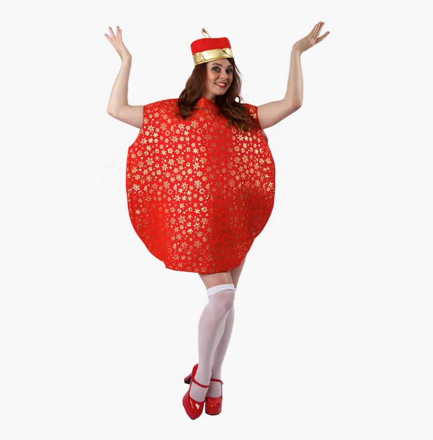 Christmas Dress Png - Christmas Couple Fancy Dress, Transparent Png, Free Download