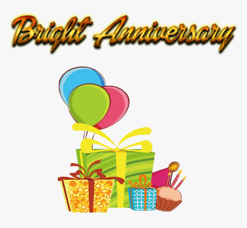 Bright Anniversary Png Background - Illustration, Transparent Png, Free Download