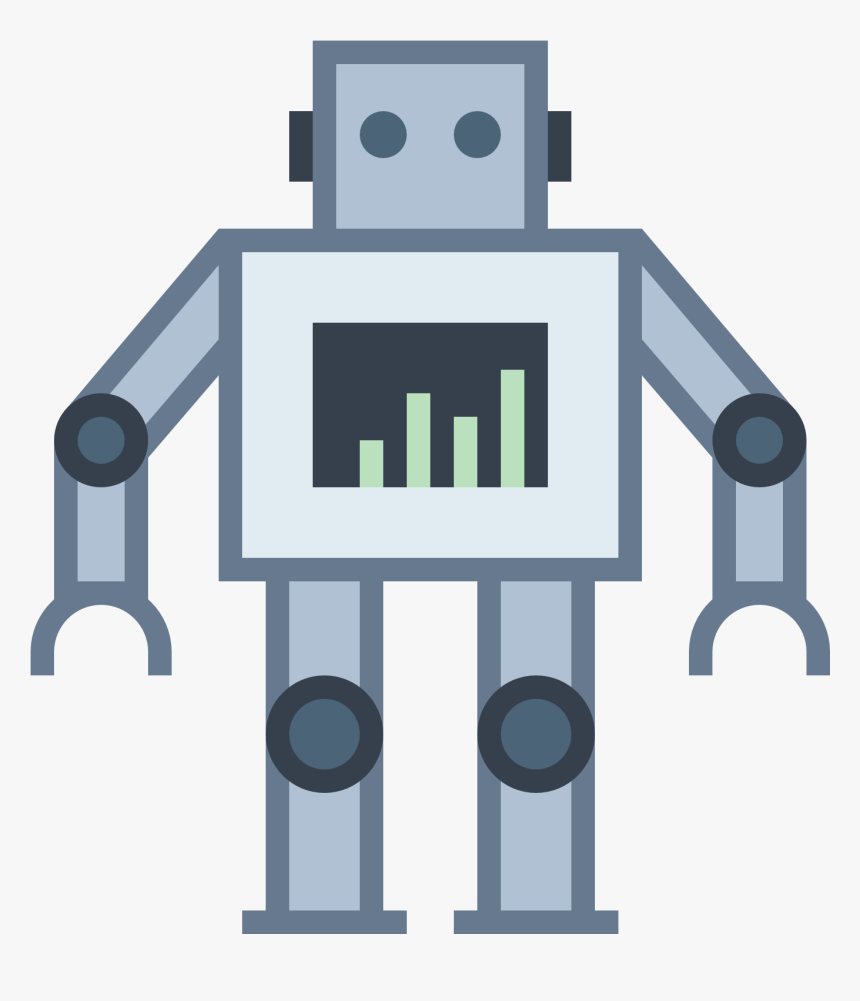 Robot 2 Icon - Blocky Robot, HD Png Download, Free Download