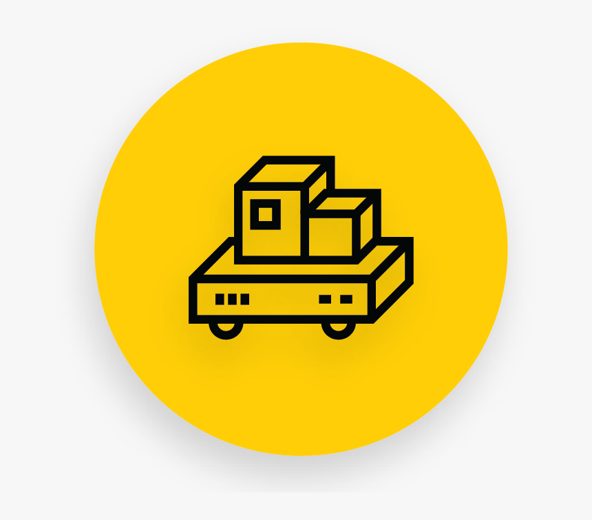 Agv & Mobile Robot Navigation - Automated Guided Vehicle Icon, HD Png Download, Free Download