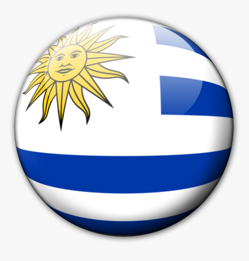 Uruguay Flag Sphere, HD Png Download, Free Download