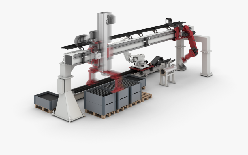 Robot Track Units, Robot Rtu, Robot Slides, Robot Slide - Gudel Gantry, HD Png Download, Free Download