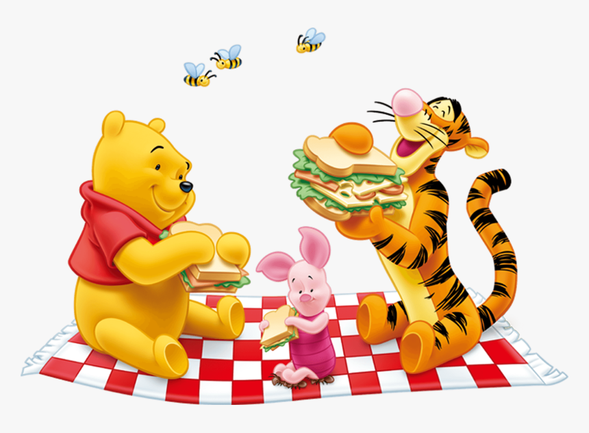 Winnie The Pooh And Tiger Png Free Clipart - Winnie The Pooh Png Hd, Transparent Png, Free Download