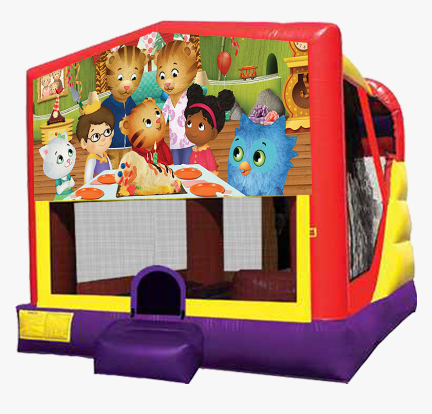 Xl Daniel Tiger"s Neighborhood Combo - Emoji Bounce House, HD Png Download, Free Download