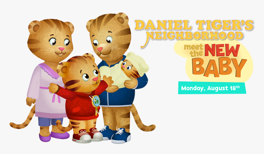 Daniel Tiger's Neighborhood Tiger Family, HD Png Download, Free Download