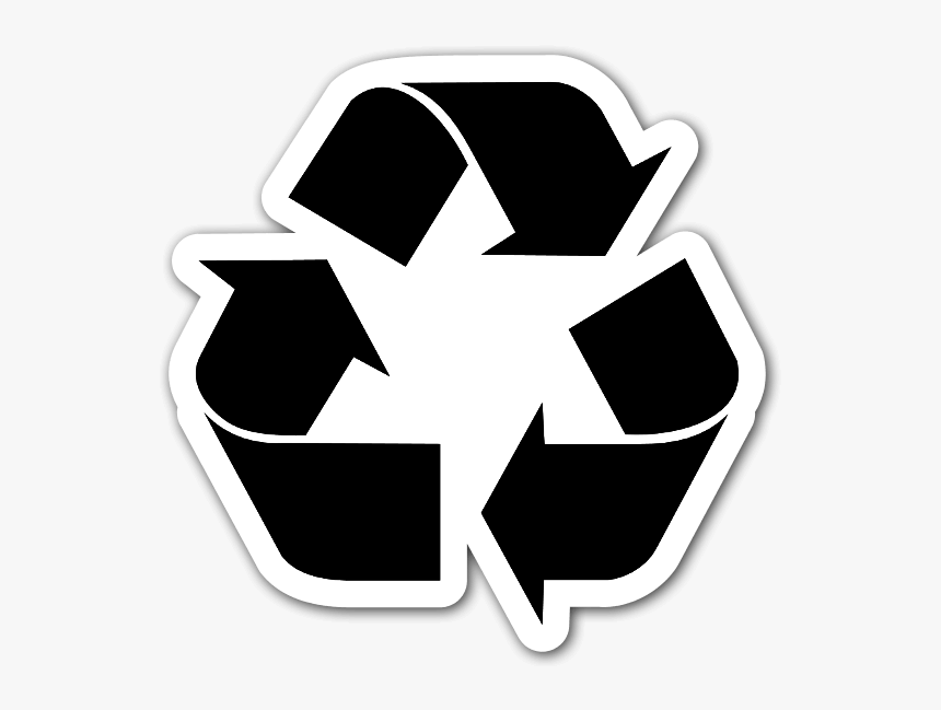 Transparent White Recycle Symbol Png - Reduce Reuse Recycle Png, Png Download, Free Download