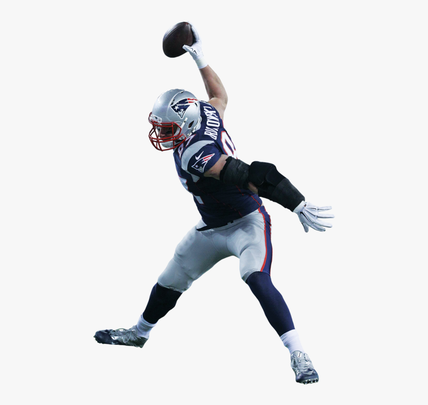 Football England Nfl Bowl American Patriots Sport Clipart - Gronkowski Png, Transparent Png, Free Download
