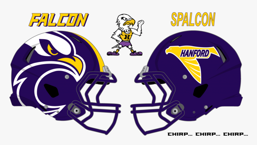 Current Hanford Helmet Vs 2013 Concept Large Zpsdbcf0151 - Hanford High School Falcons, HD Png Download, Free Download