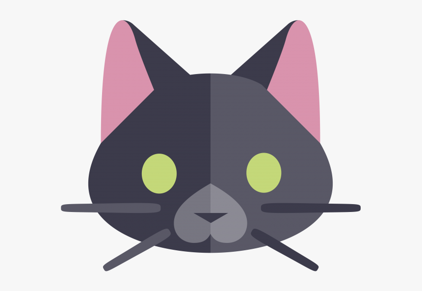 Nature Cat Emoji - Black Cat Emoji, HD Png Download, Free Download