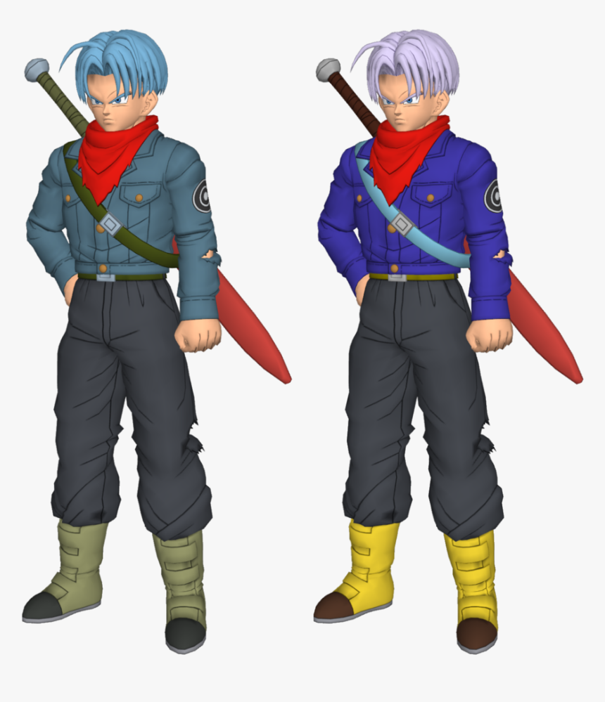 Future Trunks Purple Hair, HD Png Download, Free Download