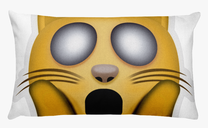 Emoji Bed Pillow - Weary Cat Face Emoji, HD Png Download, Free Download