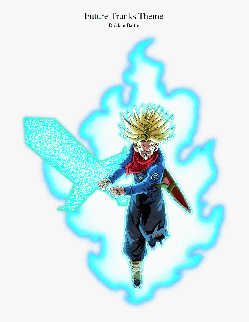 Future Trunks Dokkan Png, Transparent Png, Free Download