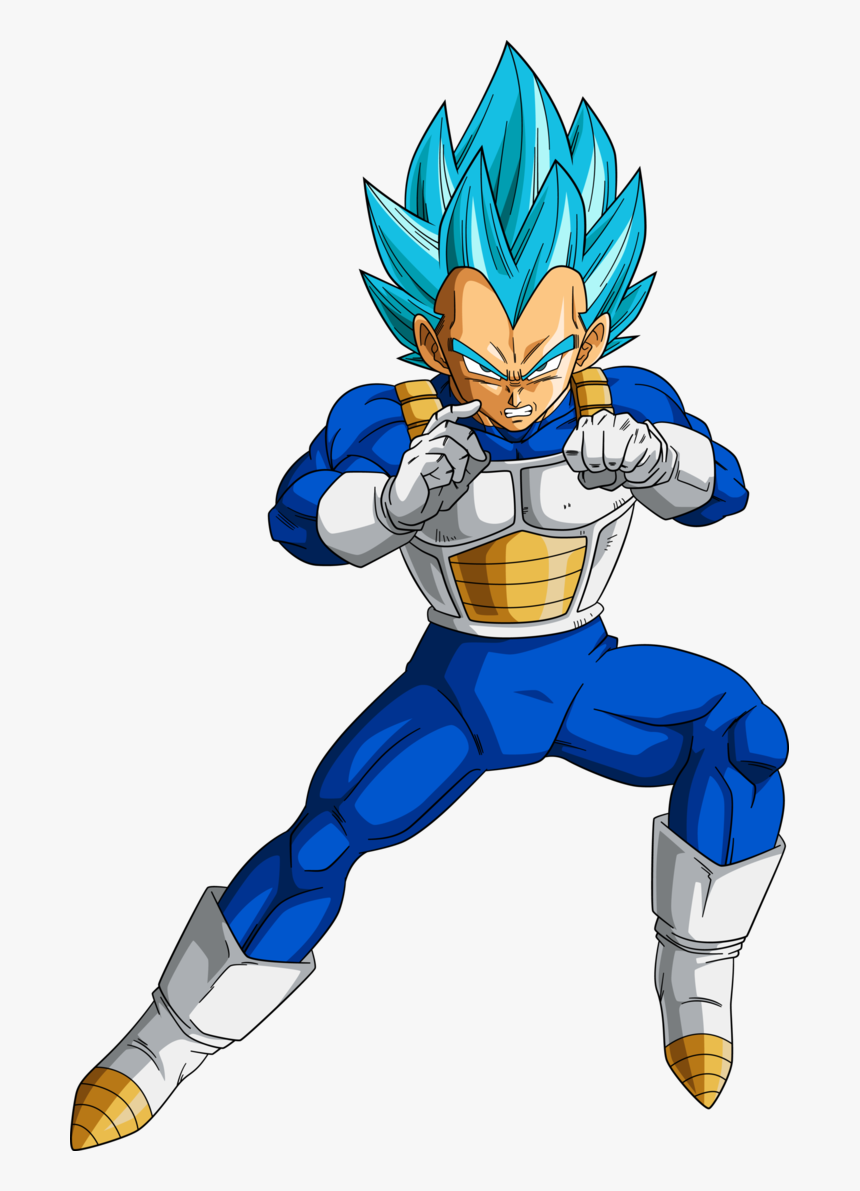 Vegeta Ssb By Rayzorblade2 - Vegeta Super Saiyan Blue Dbs, HD Png Download, Free Download