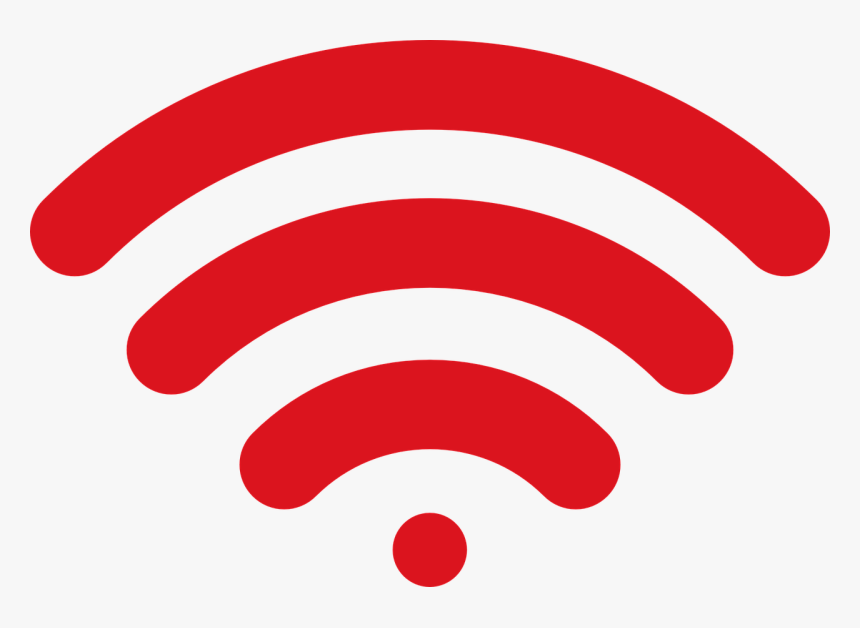 Wireless, Wi Fi, Wireless Signal, Symbol Wi Fi, Web - Red Wifi Logo Png, Transparent Png, Free Download