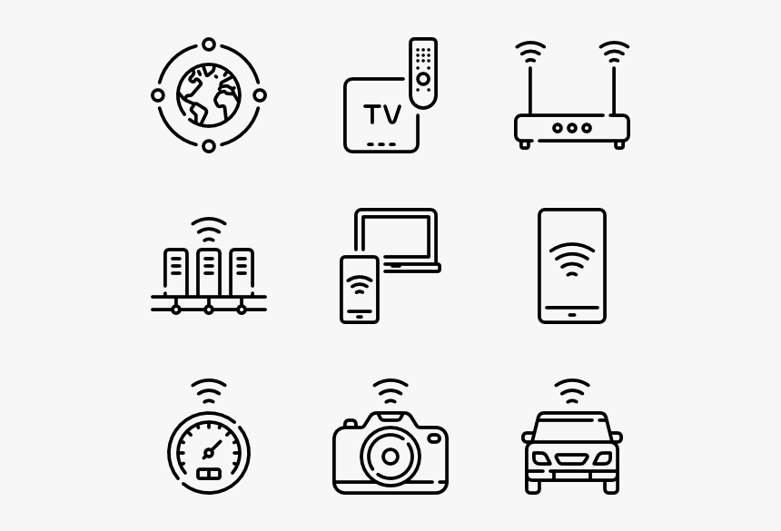 Internet Of Things - Graphic Design Icon Vector, HD Png Download, Free Download