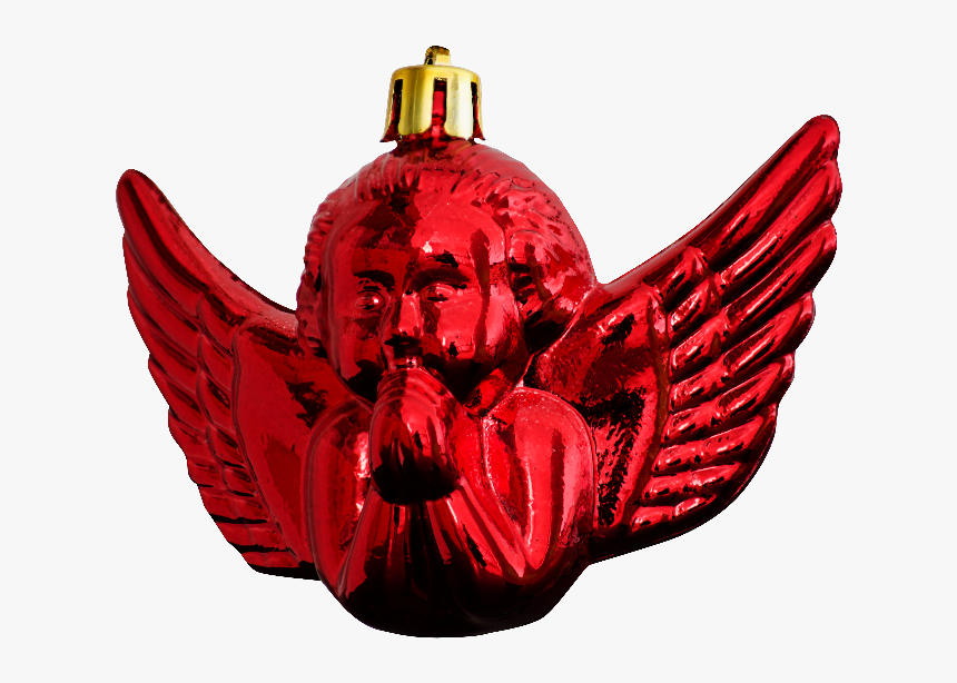 Christmas Ornament Angel Png Free - Emblem, Transparent Png, Free Download