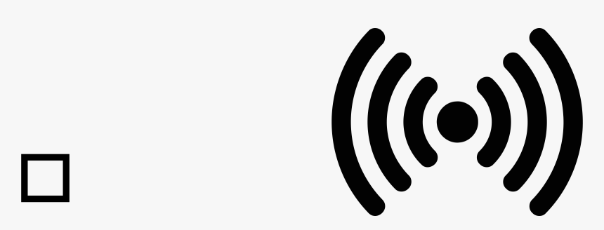 Wifi Signal Black And White, HD Png Download, Free Download