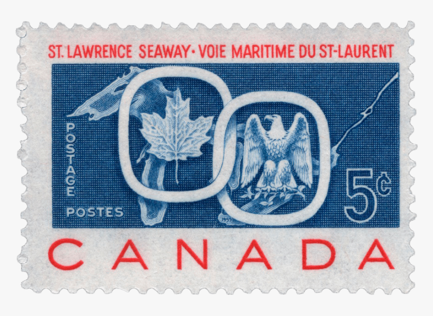 Lawrence Seaway Invert, - St Lawrence Seaway Invert Stamp, HD Png Download, Free Download