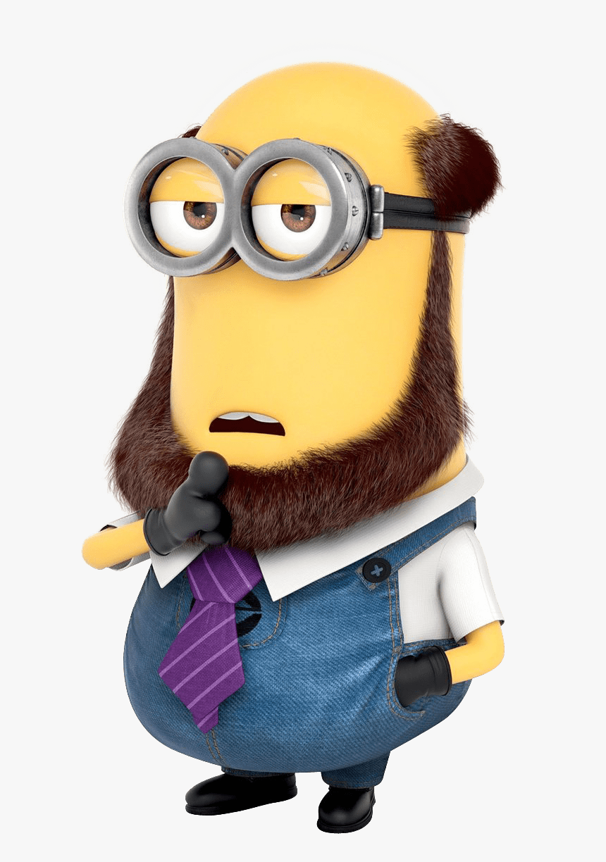 Minion Rush Minions Tim The Minion Vector - Minion With Beard, HD Png Download, Free Download