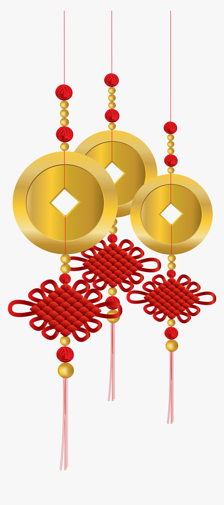 Chinese Knot Decoration Png Clip Art - Transparent Chinese Decorations Png, Png Download, Free Download