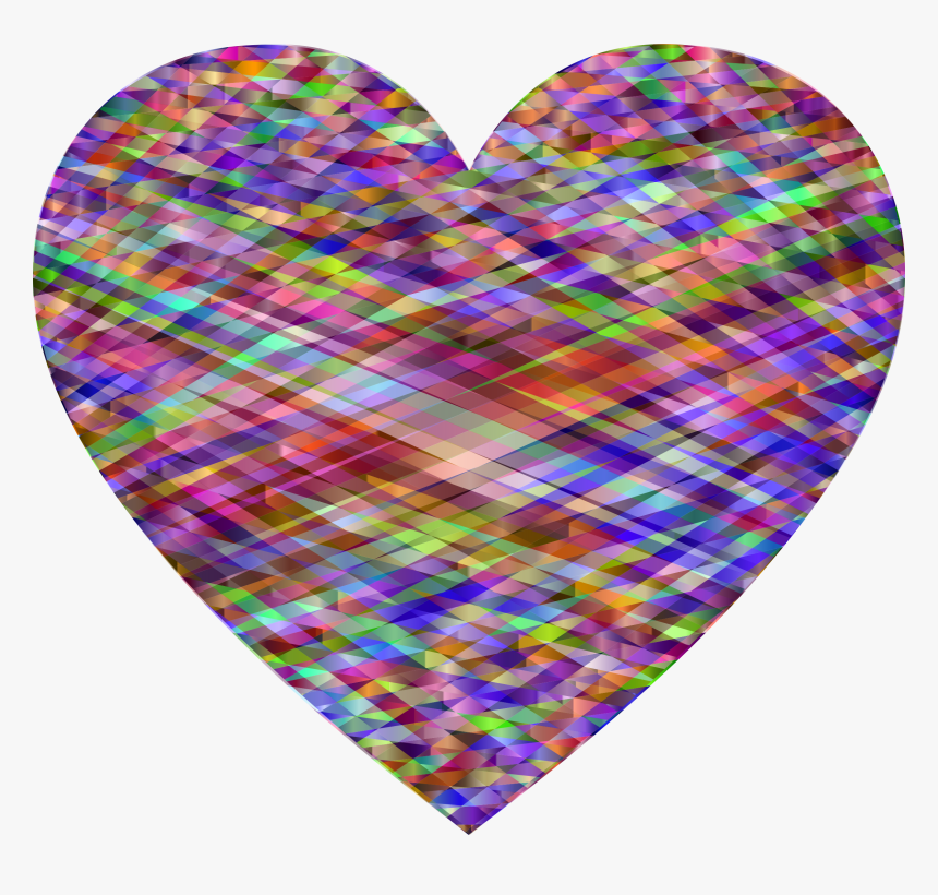 Geometric Heart 3 Clip Arts - Mathematical Rangoli In Tessellation, HD Png Download, Free Download