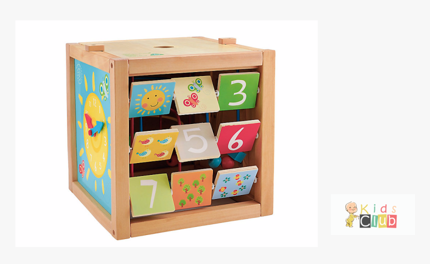 Elc Giant Wooden Activity Cube - Wooden Block, HD Png Download, Free Download