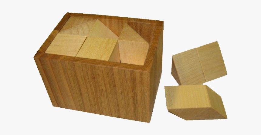 Blocked Half-cube Box - Plywood, HD Png Download, Free Download