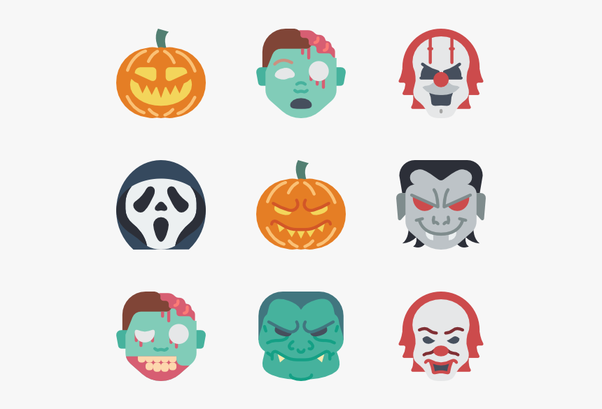 Horror Emojis - Horror Emoji, HD Png Download, Free Download